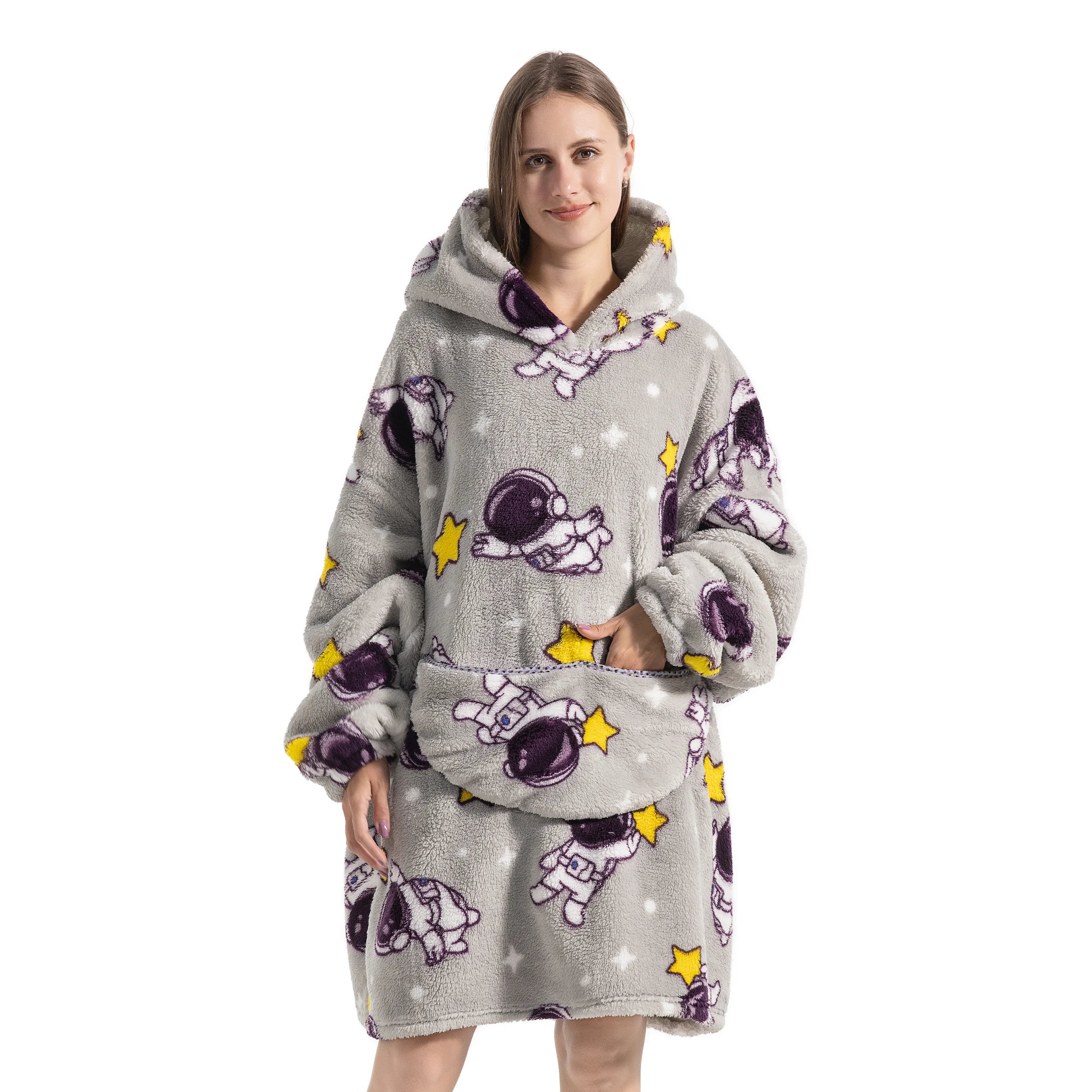 Cozy Giant Hoodie Blanket